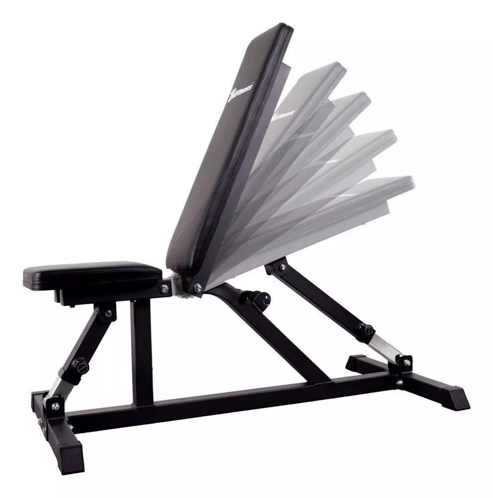 Banco de Pesas Multifuncional Ajustable Unifitness para Ejercicio