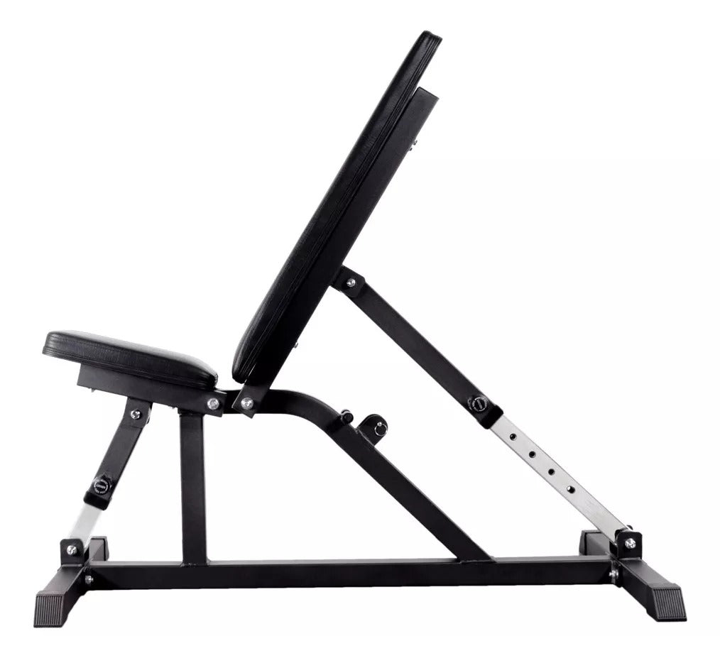 Banco de Pesas Multifuncional Ajustable Unifitness para Ejercicio