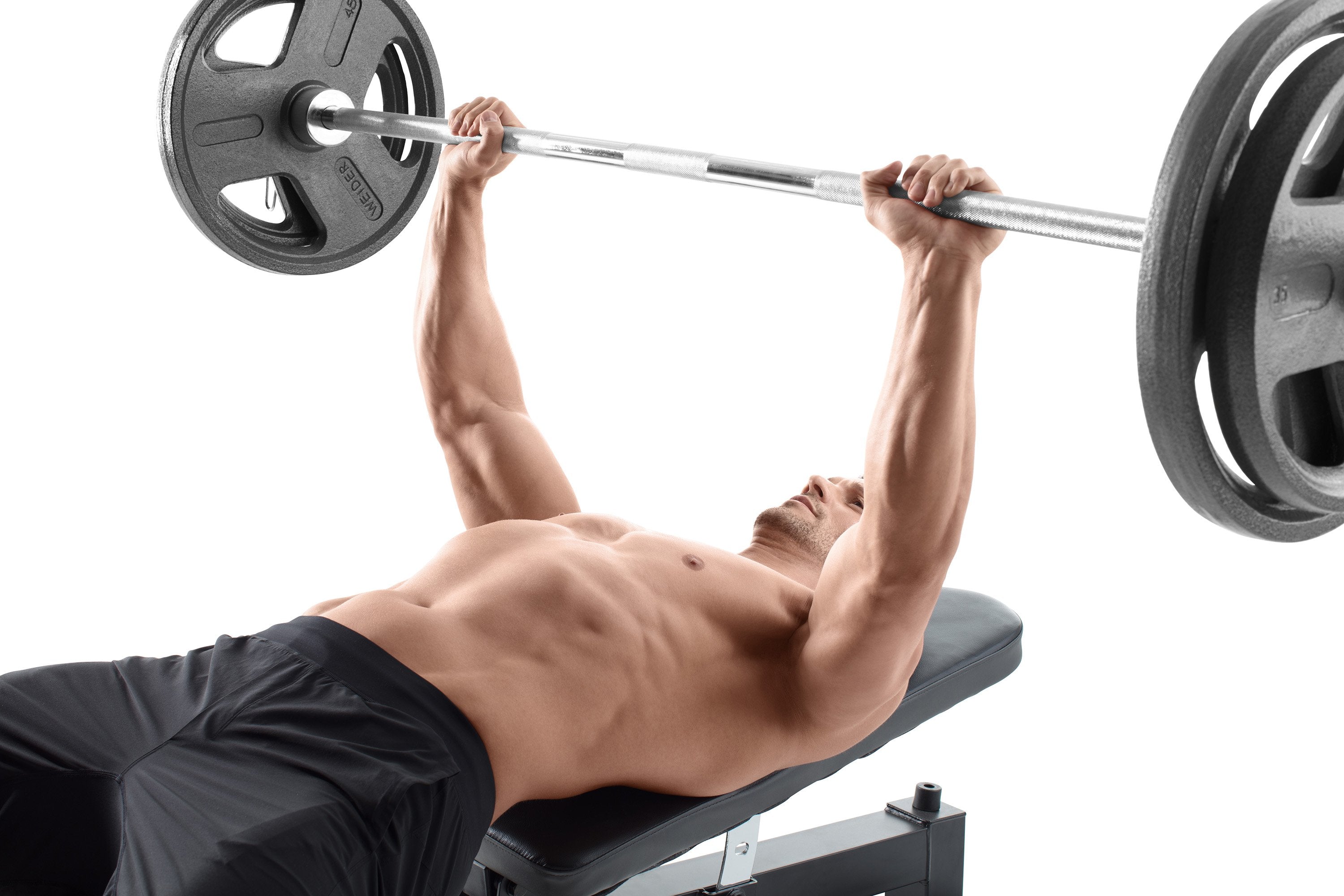 Juego de barra y pesas olímpicas Weider HOPH300