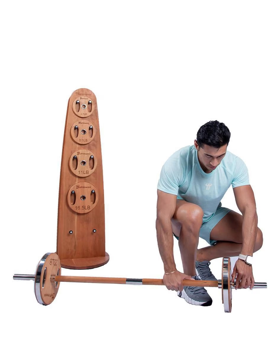 UniFitness Set de Discos con Barra