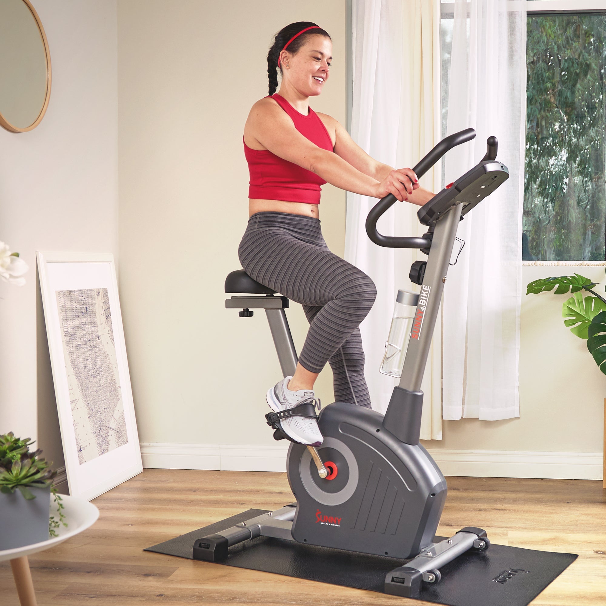 Bicicleta Sunny Health Elite Interactiva SF-B220045