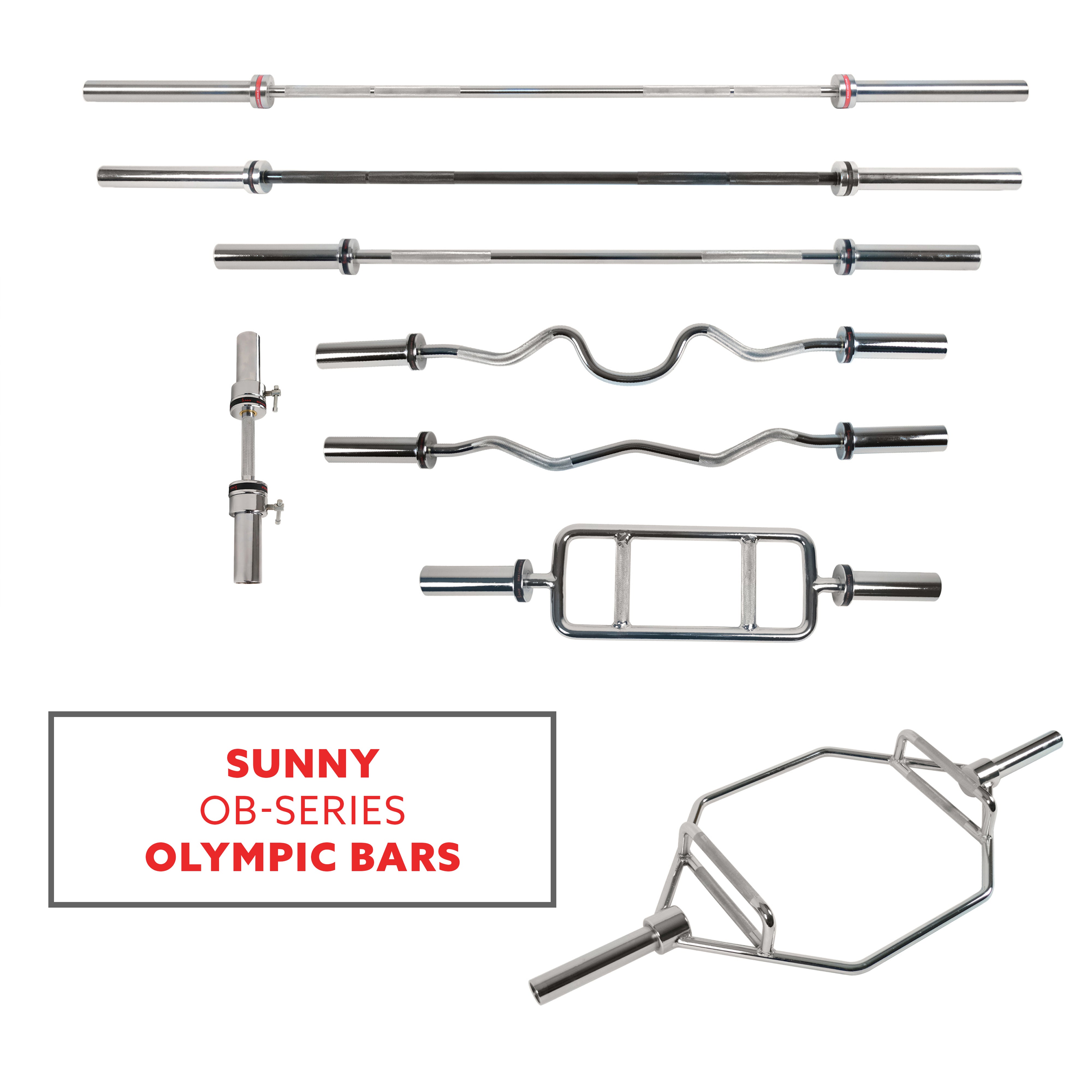 Barra Olímpica Sunny Health OB-48
